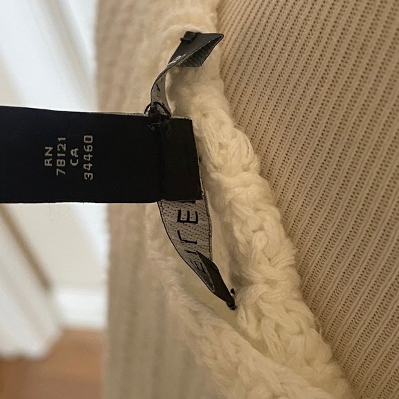 EILEEN FISHER- Cropped Crew Neck Pullover Sweater-LARGE-New - NO Tags! - Picture 3 of 7